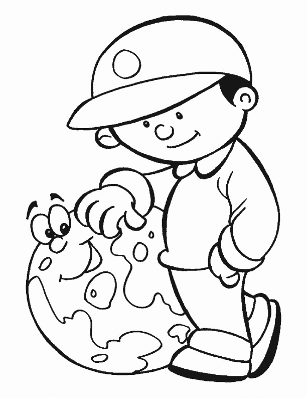 ilustração planeta terra para imprimir