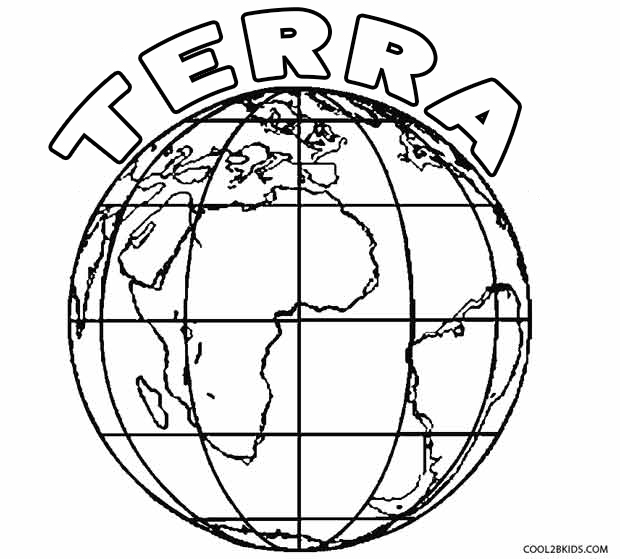 planeta terra desenho fácil