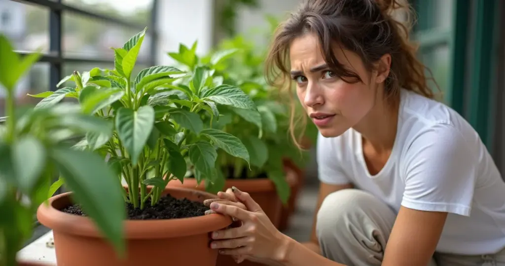 Por que meu pimentão em vaso não dá frutos? O erro que 95% cometem Por que meu pimentão em vaso não dá frutos? O erro que 95% cometem