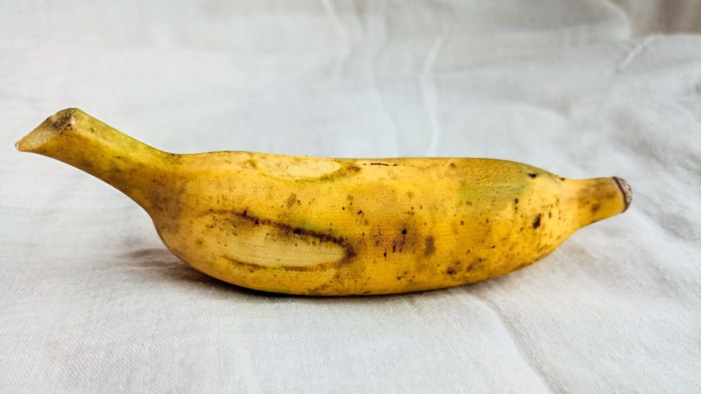 porque a banana é curva