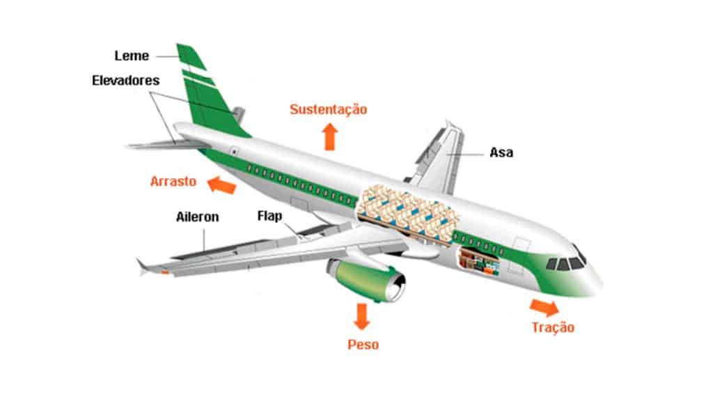 porque o avião voa