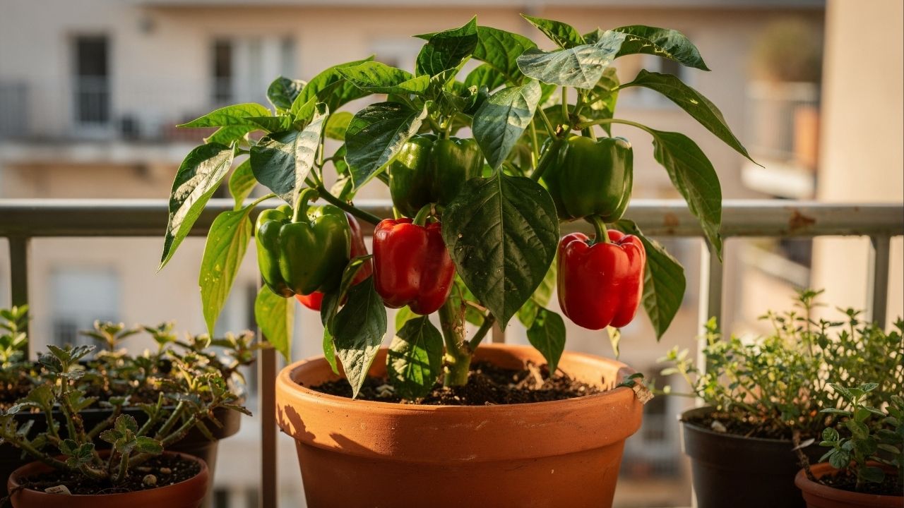 melhores vasos para plantar pimentao em casa