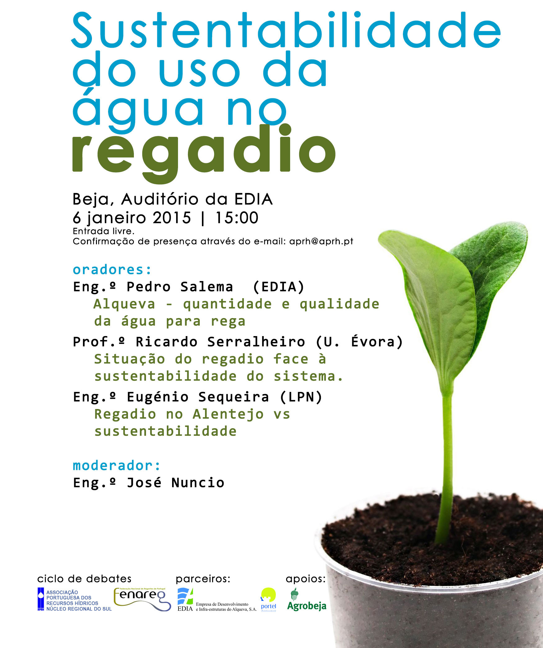 qualidade da água de rega