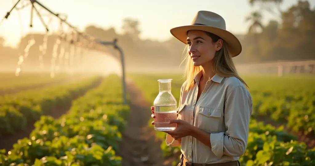 Qualidade da água de rega: o alicerce que transforma sua lavoura comum em extraordinária Qualidade da água de rega: o alicerce que transforma sua lavoura comum em extraordinária