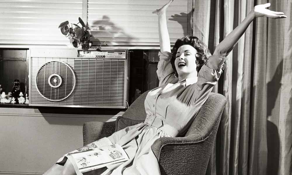 quando surgiu o ar condicionado no mundo