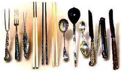 quando foi a invenção do garfo