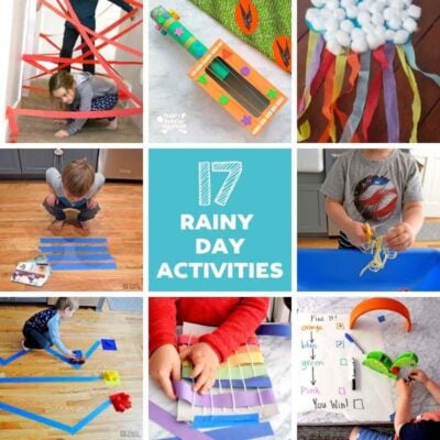 rainy day activities for kids