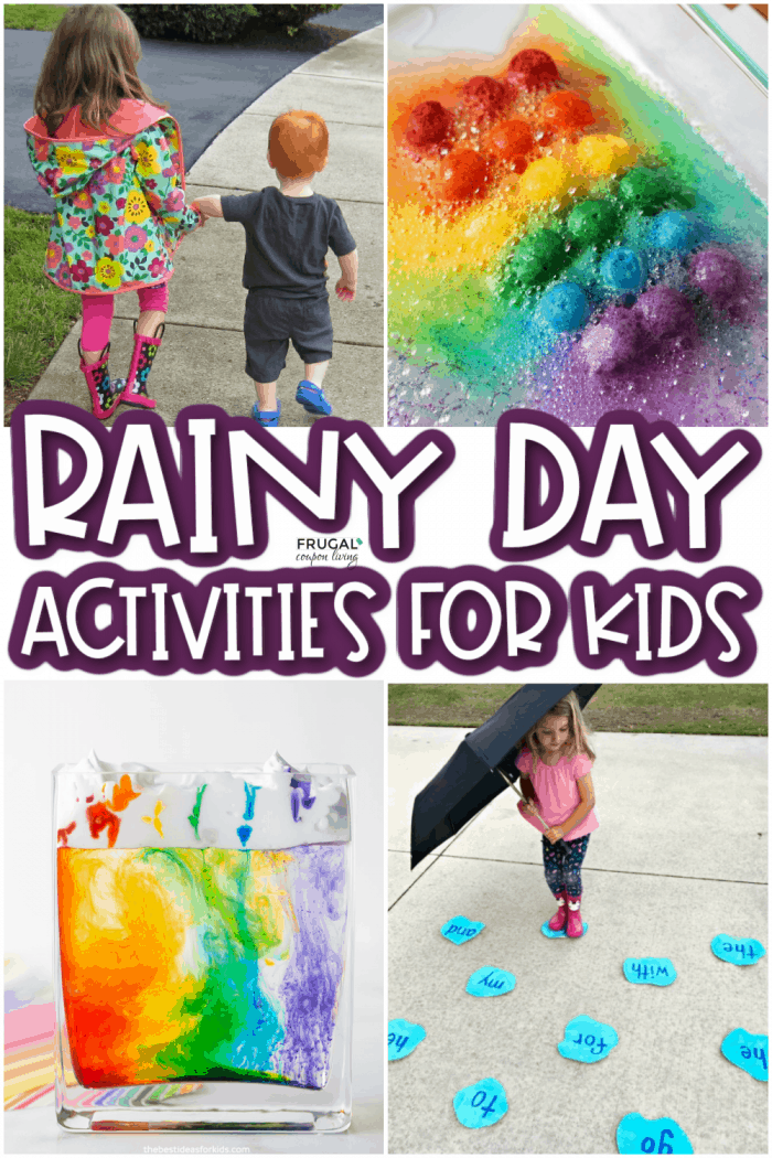 rainy day activities for kids
