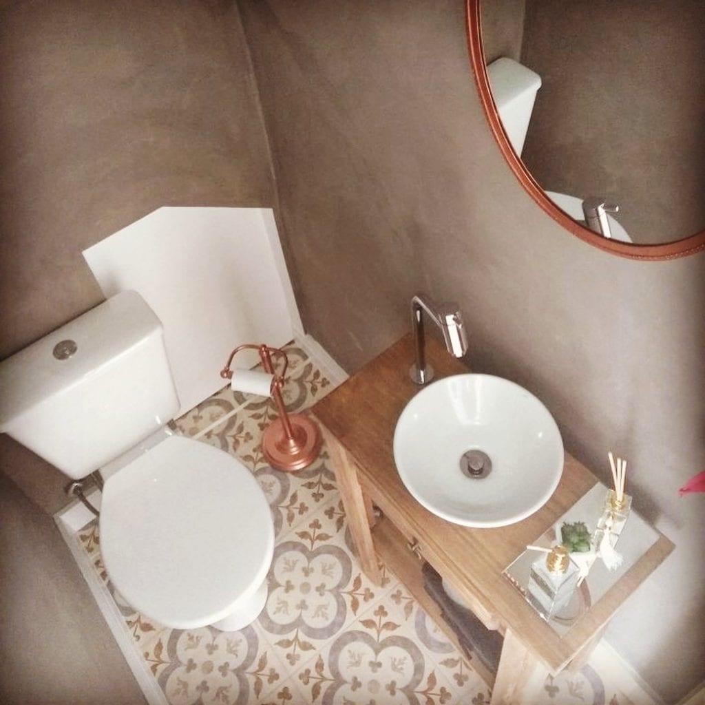 reforma de lavabo pequeno