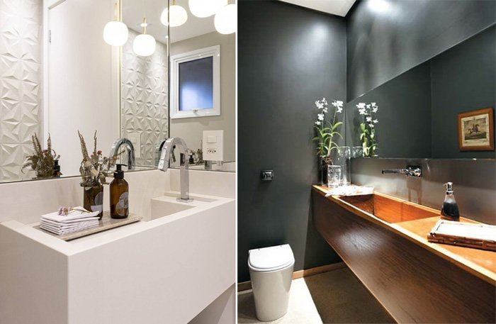 como otimizar espaço lavabo pequeno