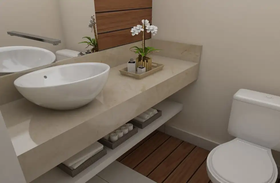 erros comuns ao reformar lavabo pequeno