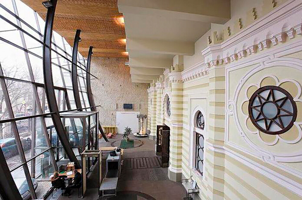 restauração de vitrais de sinagoga