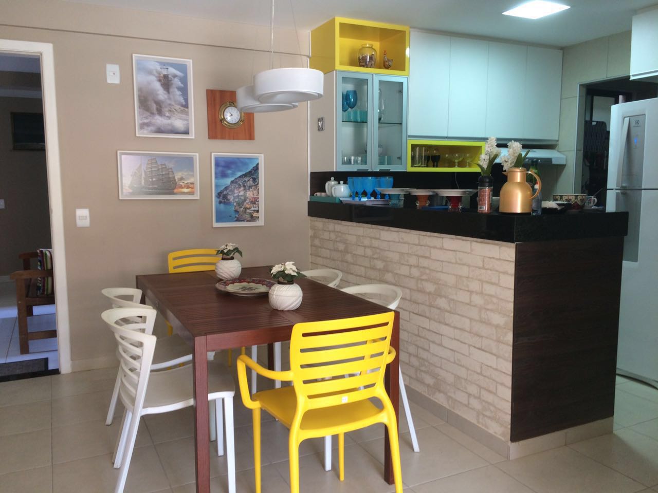reforma e decoração de apartamento de praia