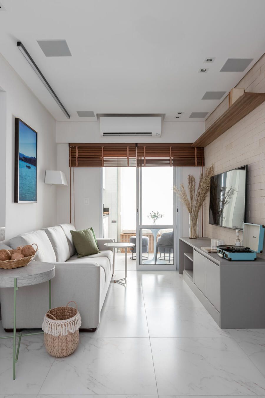 ideias de decoração apartamento de praia pequeno