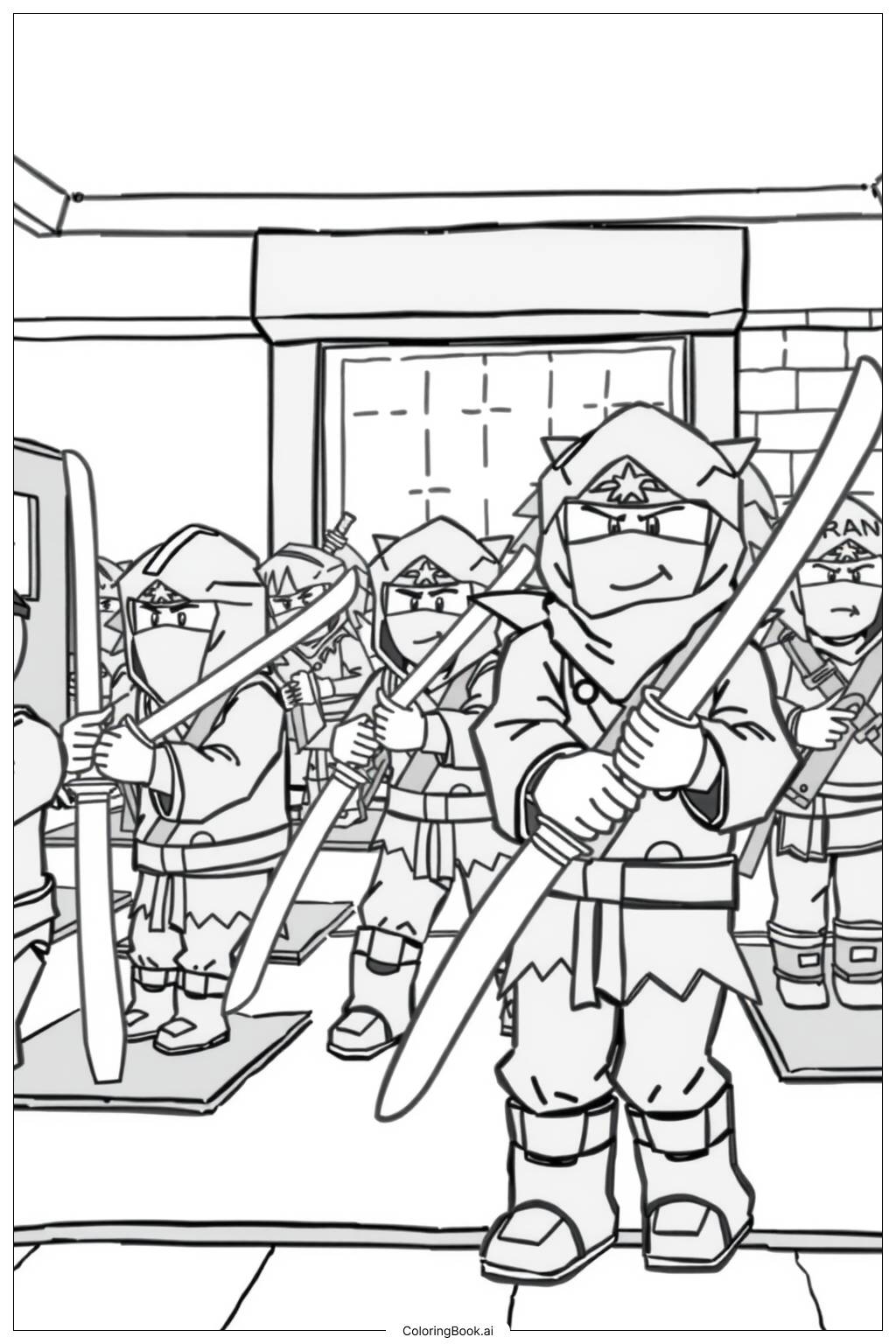 desenhos de roblox vs desenhos de minecraft para colorir