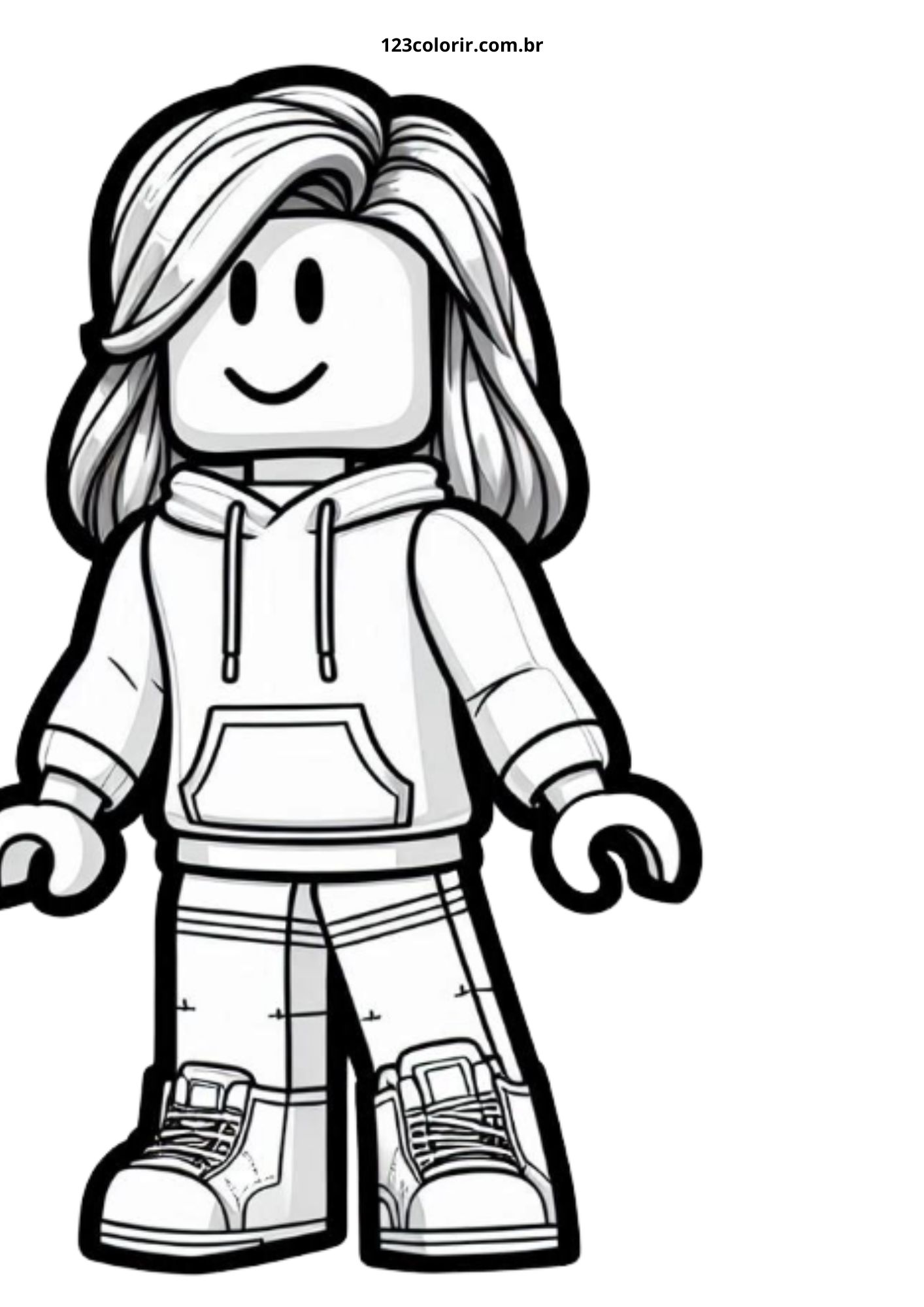 melhores desenhos de roblox para imprimir e colorir