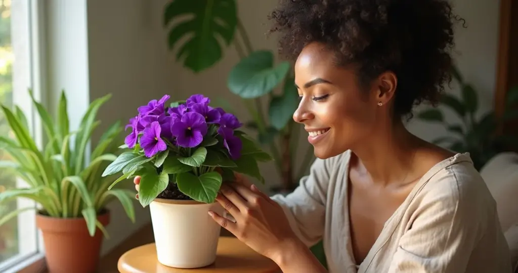 Significado da Violeta Africana: A Flor Que Transforma Sua Casa e Relacionamentos
