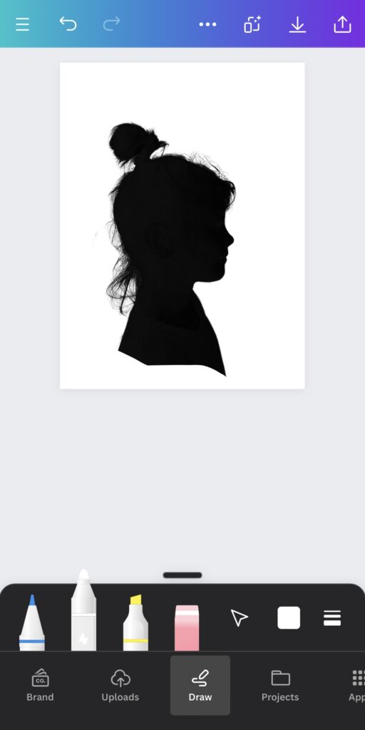 como fazer adesivos personalizados com silhouette portrait 4
