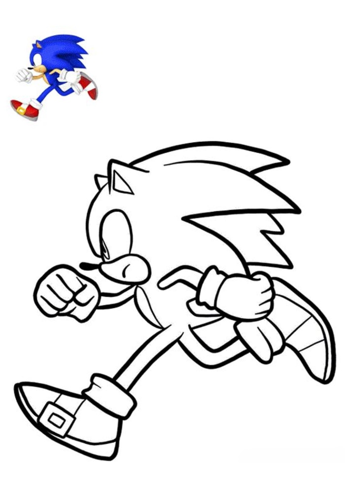 sonic e amigos para imprimir
