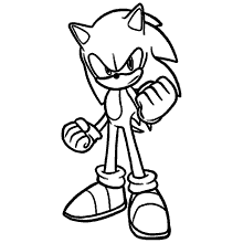 sonic para pintar pdf