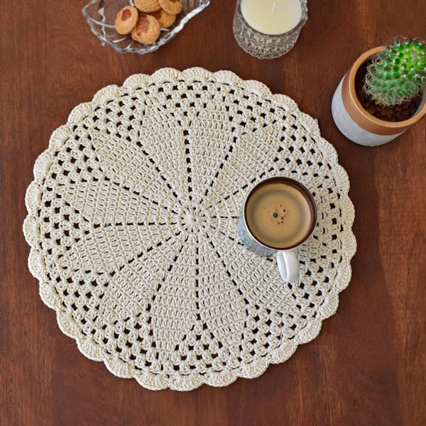 erros comuns ao fazer sousplat de crochê