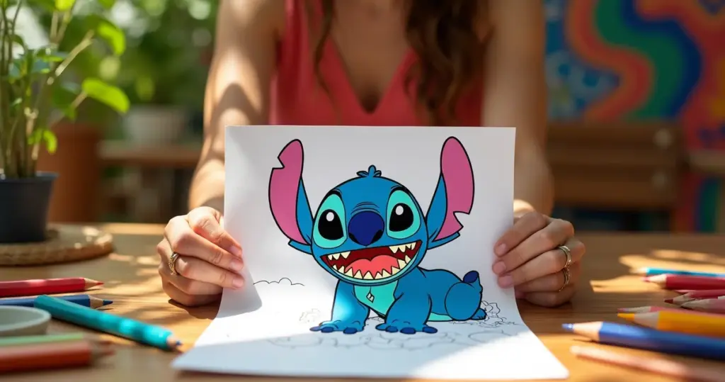 27 Ideias de Stitch Desenho para Colorir: Do Download à Obra de Arte