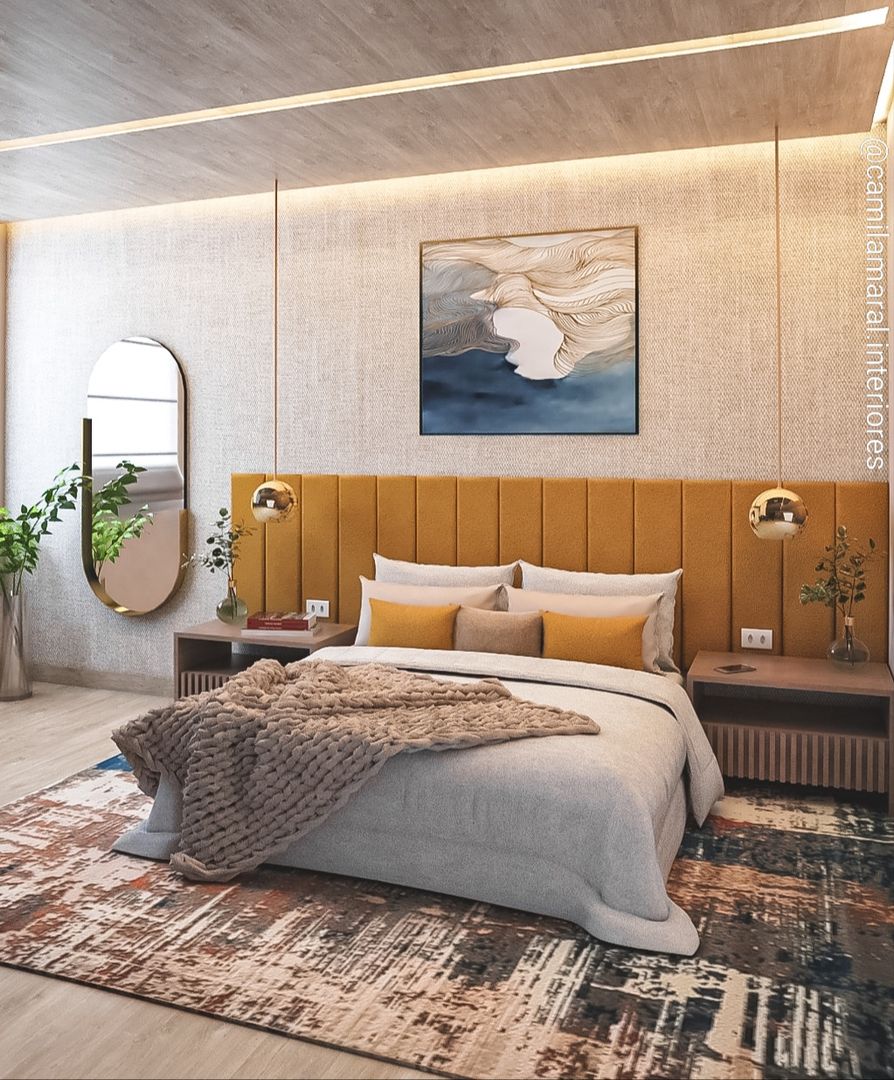 ideias de tapetes para quarto pequeno