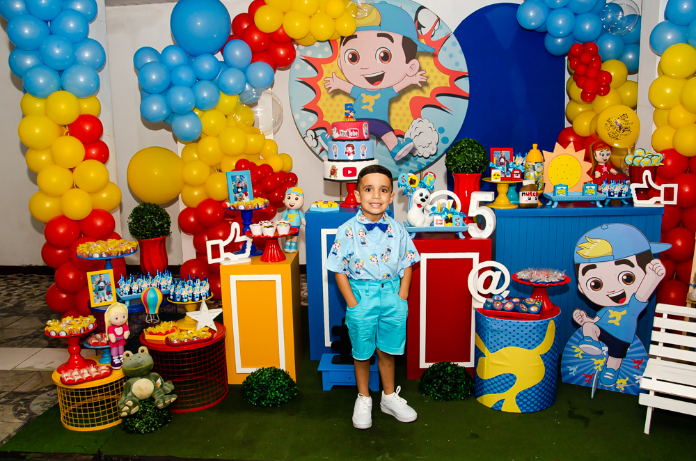 tema de aniversário 5 anos menino futebol