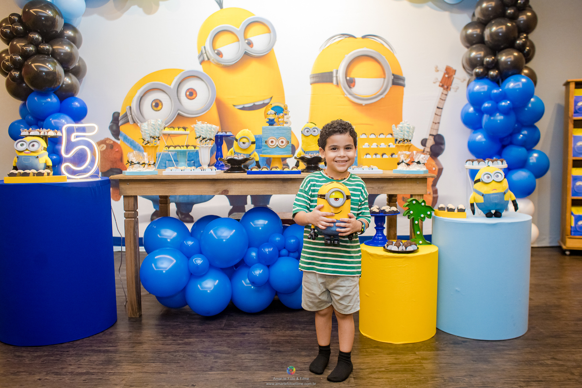 ideias festa 5 anos menino