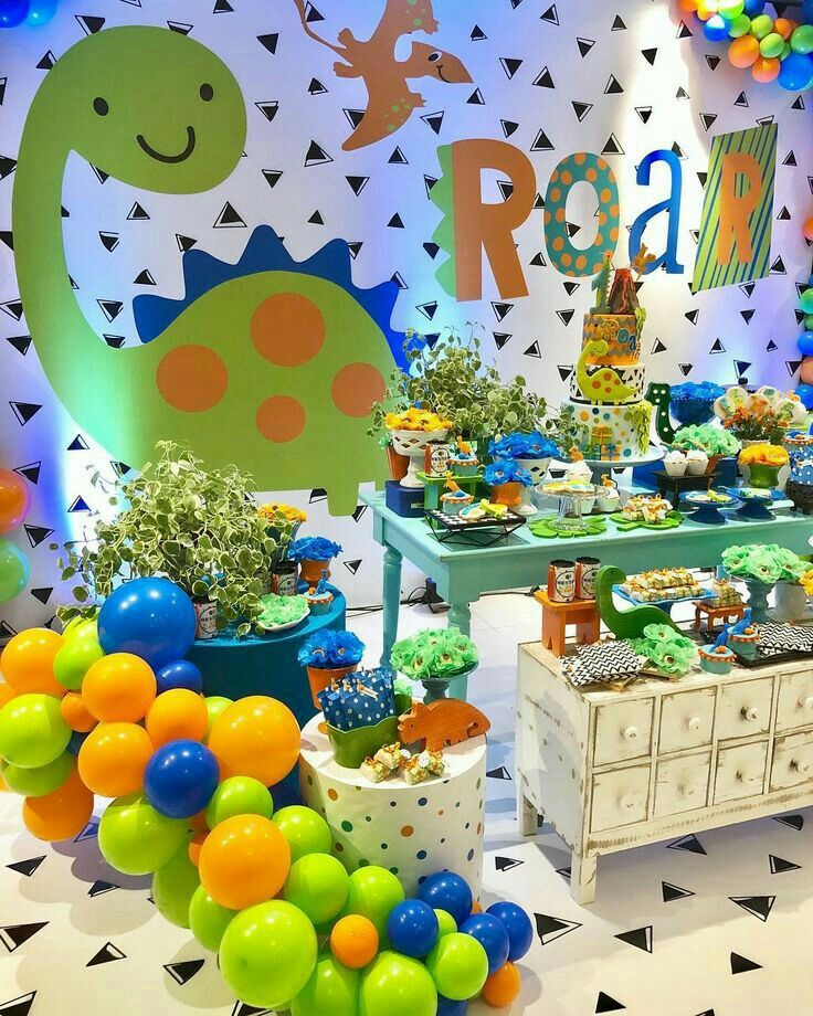 tema dinossauro para festa de 1 ano