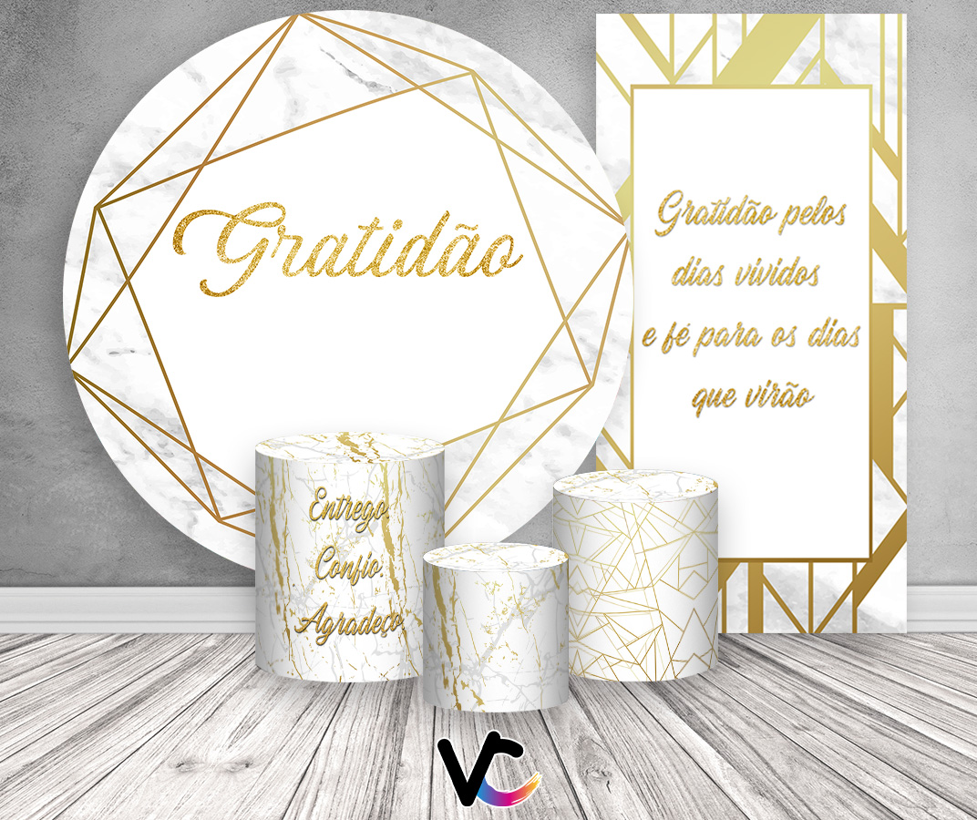 Culto de gratidão decoração