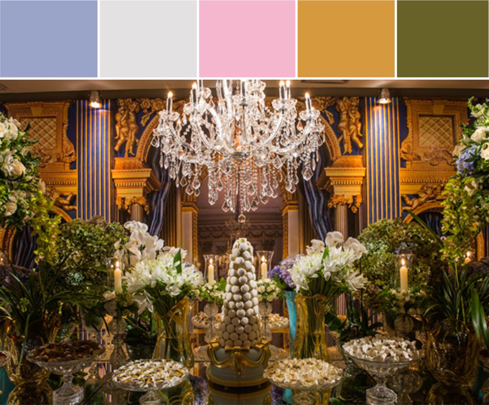 cores para festa de 15 anos 2026
