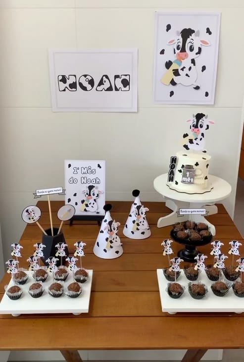 tema fazendinha mesversario 1 mes