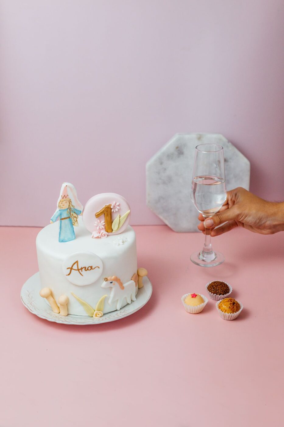 mesversário com personagens infantis