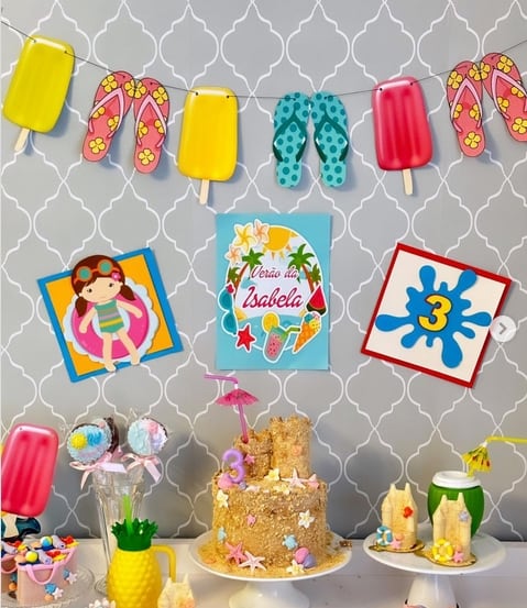 tema safari chic menina