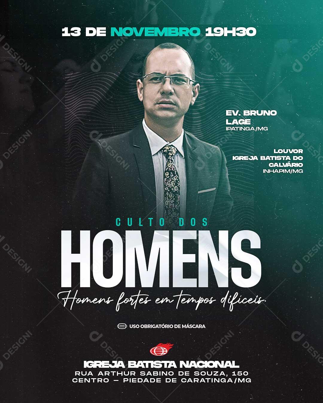 temas para culto de homens