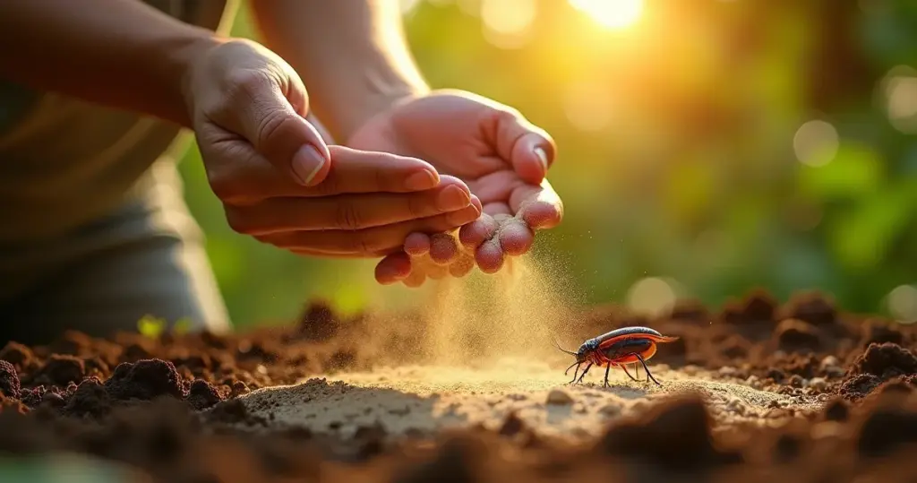 Terra diatomácea: o pó que acaba com baratas e ainda faz isso no jardim