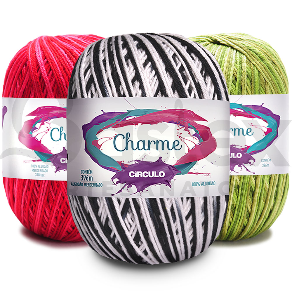 Linha Charme para amigurumi