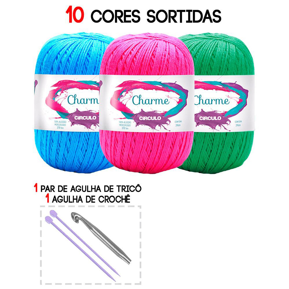 Fio Charme Círculo 150g