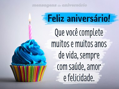 texto de aniversário