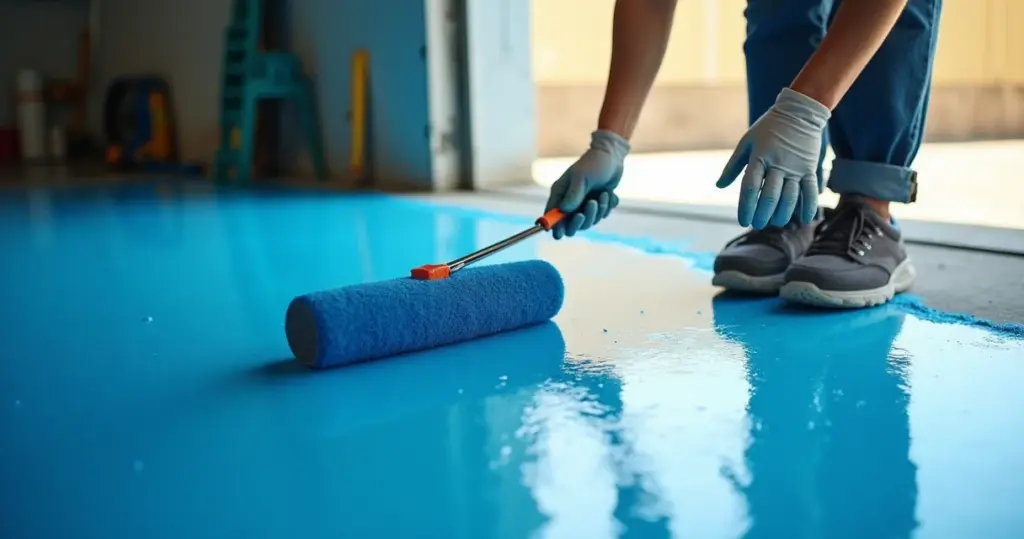 Tinta epóxi para piso: como renovar seu chão em 24h sem quebrar nada Tinta epóxi para piso: como renovar seu chão em 24h sem quebrar nada