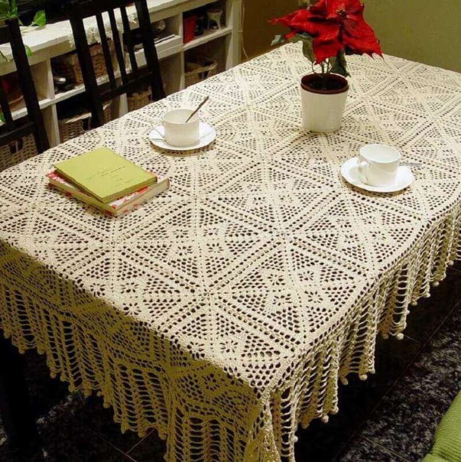 ideias criativas de toalha de crochê quadrada para iniciantes