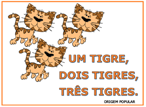 trava-línguas para crianças vs. trava-línguas para adultos