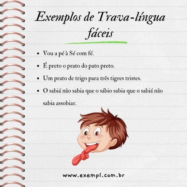 erros comuns ao falar trava línguas