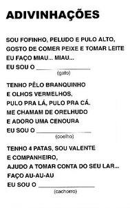 adivinhas de folclore