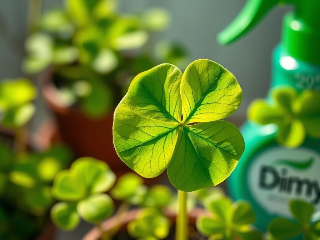 como identificar um trevo de 4 folhas verdadeiro