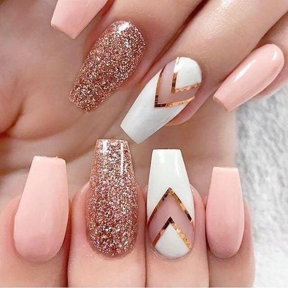 unhas em gel decoração 2026