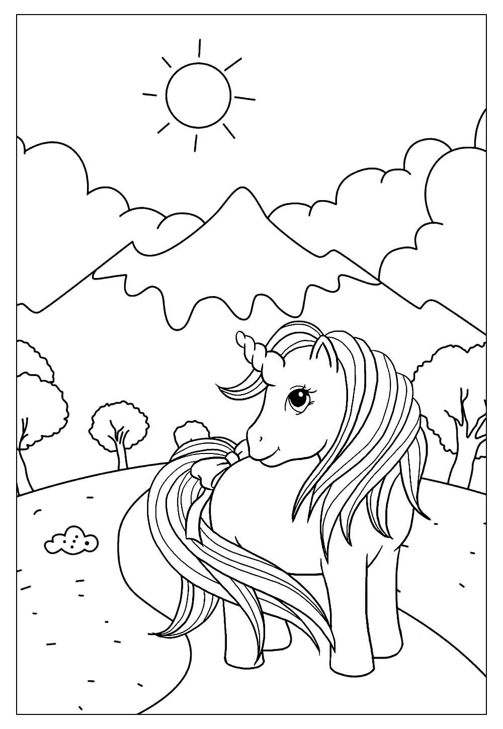 erros comuns ao colorir unicórnio