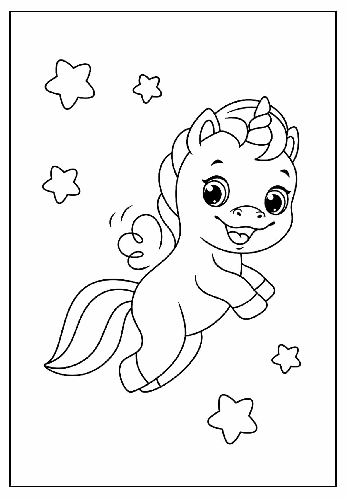 desenho de unicórnio vs desenho de dragão para colorir