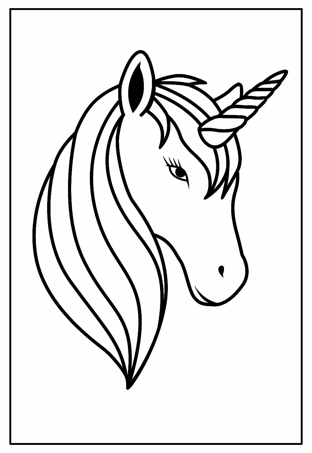como desenhar um unicórnio realista